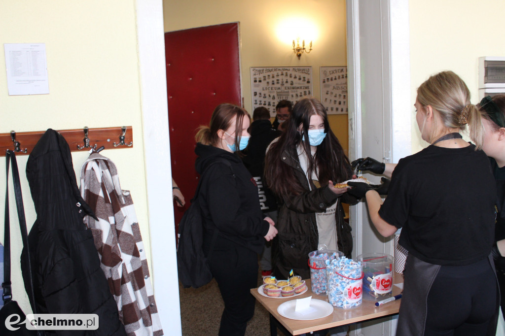 Wczorajsza zbiórka funduszy dla Ukraińców w ZS nr 2