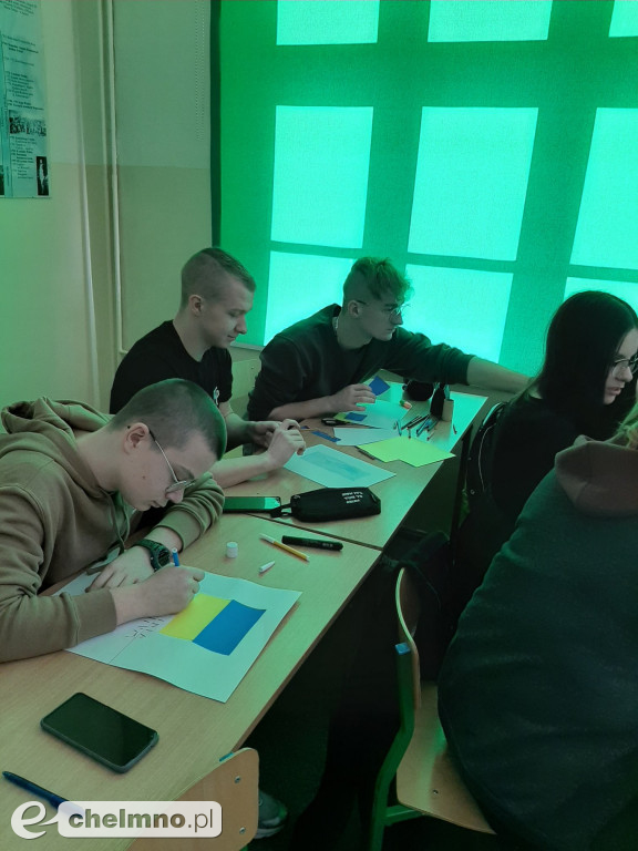 Wczorajsza zbiórka funduszy dla Ukraińców w ZS nr 2