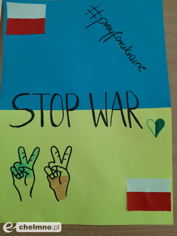 Wczorajsza zbiórka funduszy dla Ukraińców w ZS nr 2