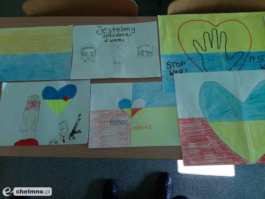 Wczorajsza zbiórka funduszy dla Ukraińców w ZS nr 2