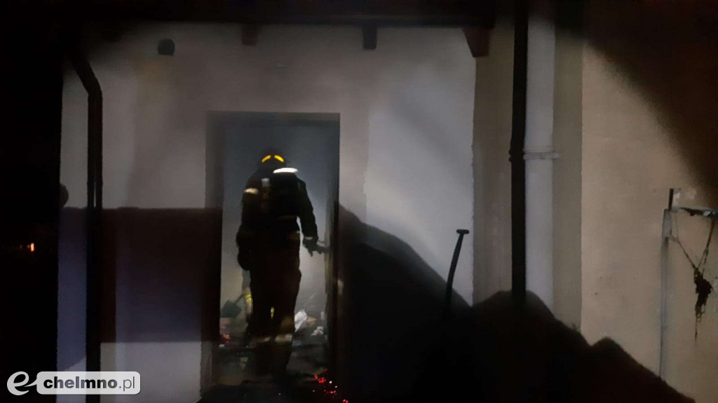 Pożar kotłowni i wypadki drogowe z minionych dni