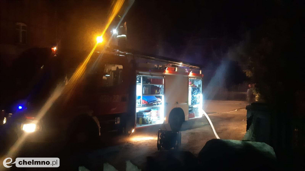 Pożar kotłowni i wypadki drogowe z minionych dni