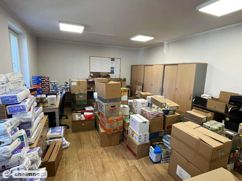 Transporty dla Kaniowa i trwająca zbiórka w Grudziądzkiej 36