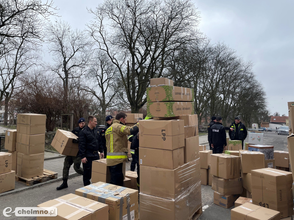 Transporty dla Kaniowa i trwająca zbiórka w Grudziądzkiej 36