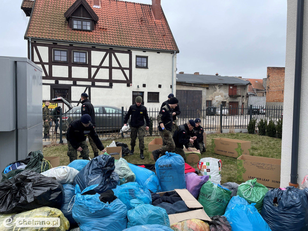Transporty dla Kaniowa i trwająca zbiórka w Grudziądzkiej 36