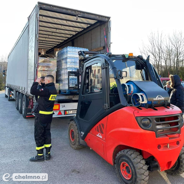 Transporty dla Kaniowa i trwająca zbiórka w Grudziądzkiej 36