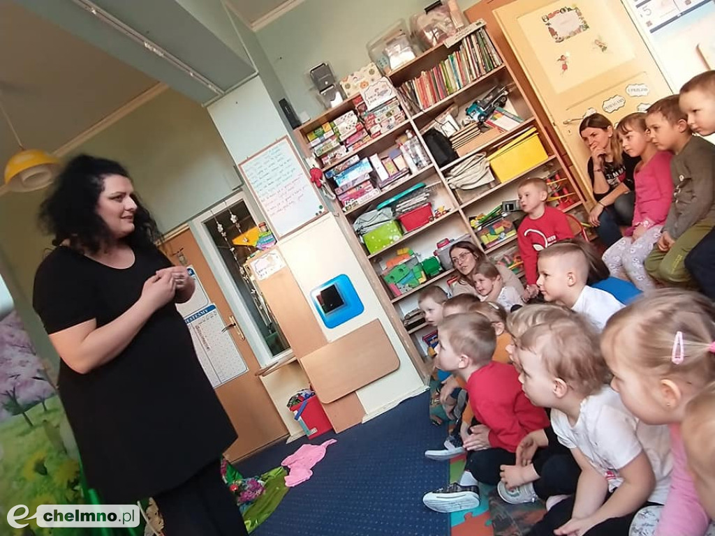 Wiosenne przedstawienie u przedszkolaków w 