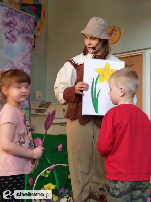 Wiosenne przedstawienie u przedszkolaków w 