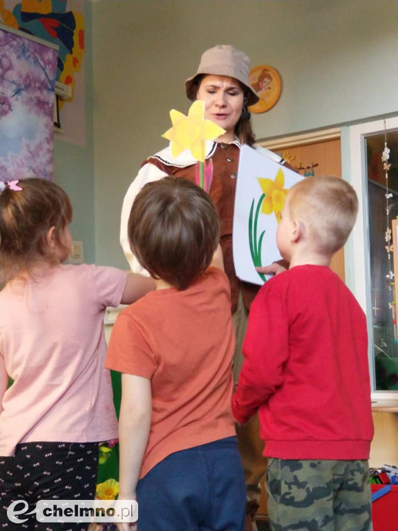 Wiosenne przedstawienie u przedszkolaków w 