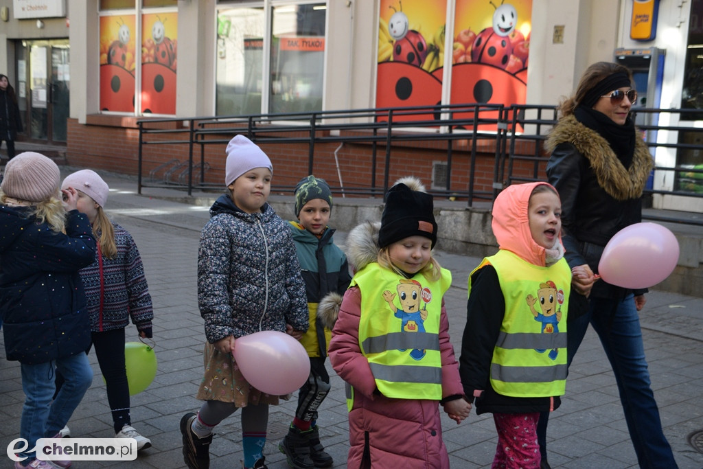 Happening z okazji Światowego Dnia Osób z Zespołem Downa