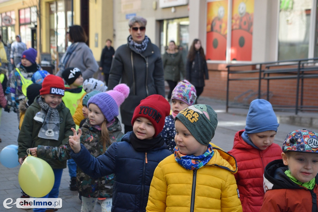 Happening z okazji Światowego Dnia Osób z Zespołem Downa