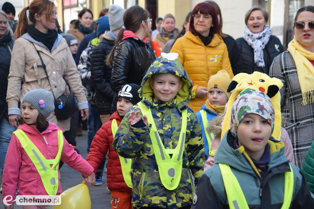 Happening z okazji Światowego Dnia Osób z Zespołem Downa
