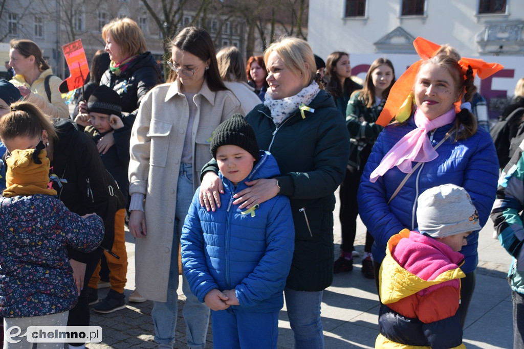 Happening z okazji Światowego Dnia Osób z Zespołem Downa