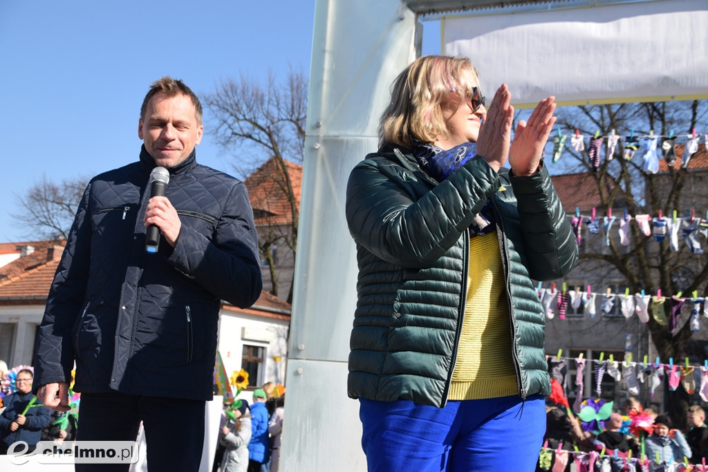 Happening z okazji Światowego Dnia Osób z Zespołem Downa