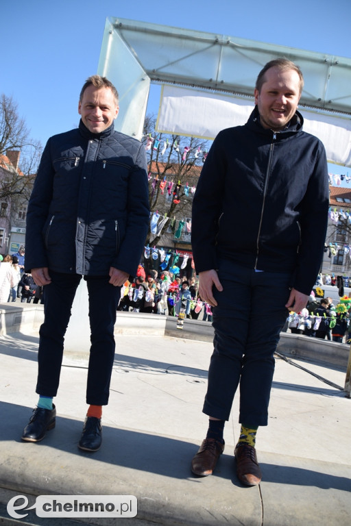 Happening z okazji Światowego Dnia Osób z Zespołem Downa