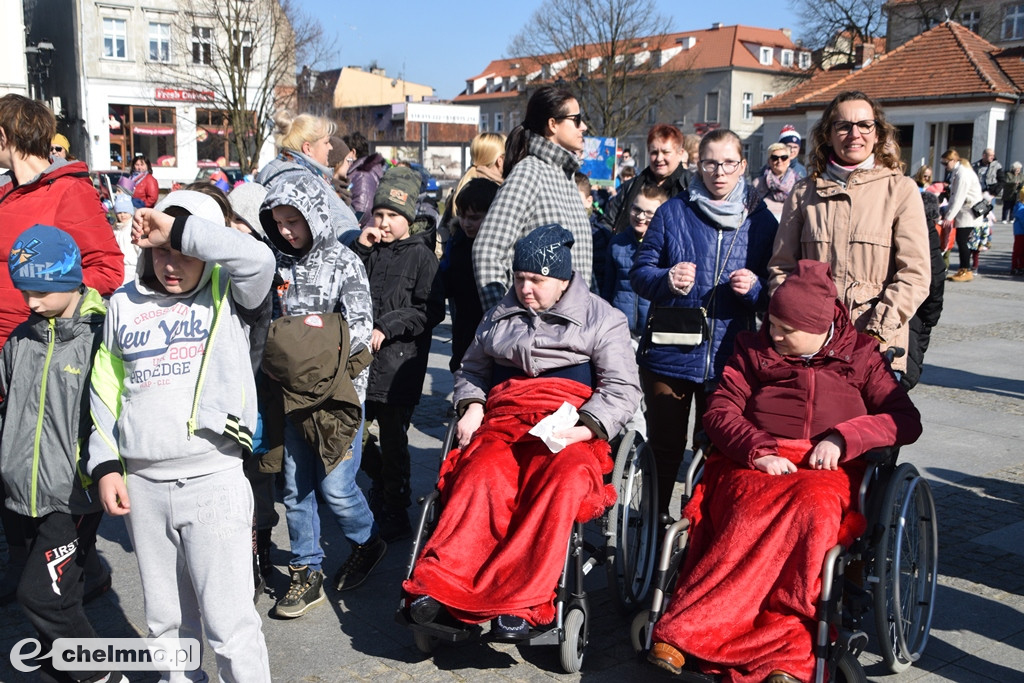 Happening z okazji Światowego Dnia Osób z Zespołem Downa