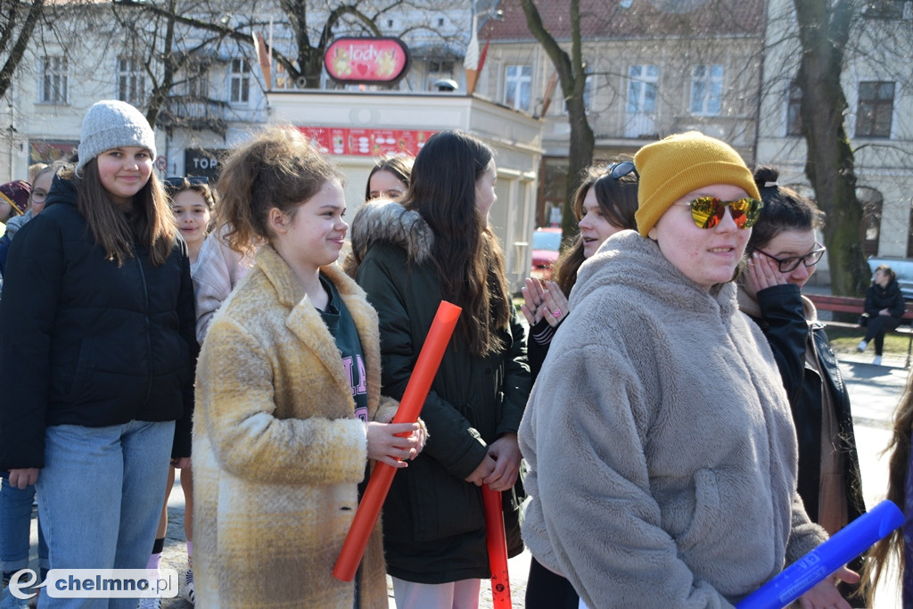 Happening z okazji Światowego Dnia Osób z Zespołem Downa