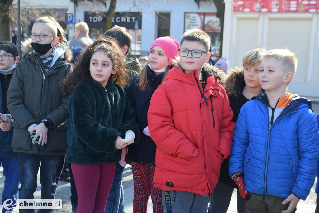 Happening z okazji Światowego Dnia Osób z Zespołem Downa