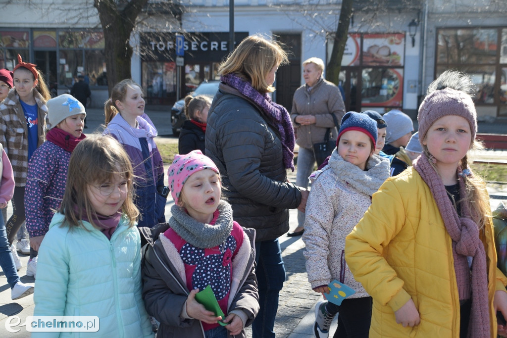 Happening z okazji Światowego Dnia Osób z Zespołem Downa