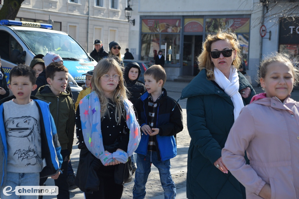 Happening z okazji Światowego Dnia Osób z Zespołem Downa