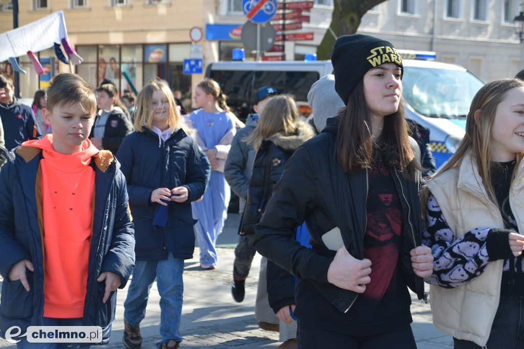Happening z okazji Światowego Dnia Osób z Zespołem Downa