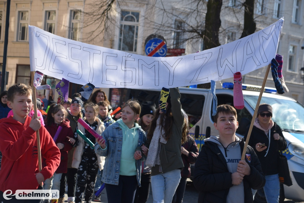 Happening z okazji Światowego Dnia Osób z Zespołem Downa
