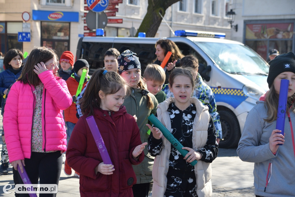 Happening z okazji Światowego Dnia Osób z Zespołem Downa