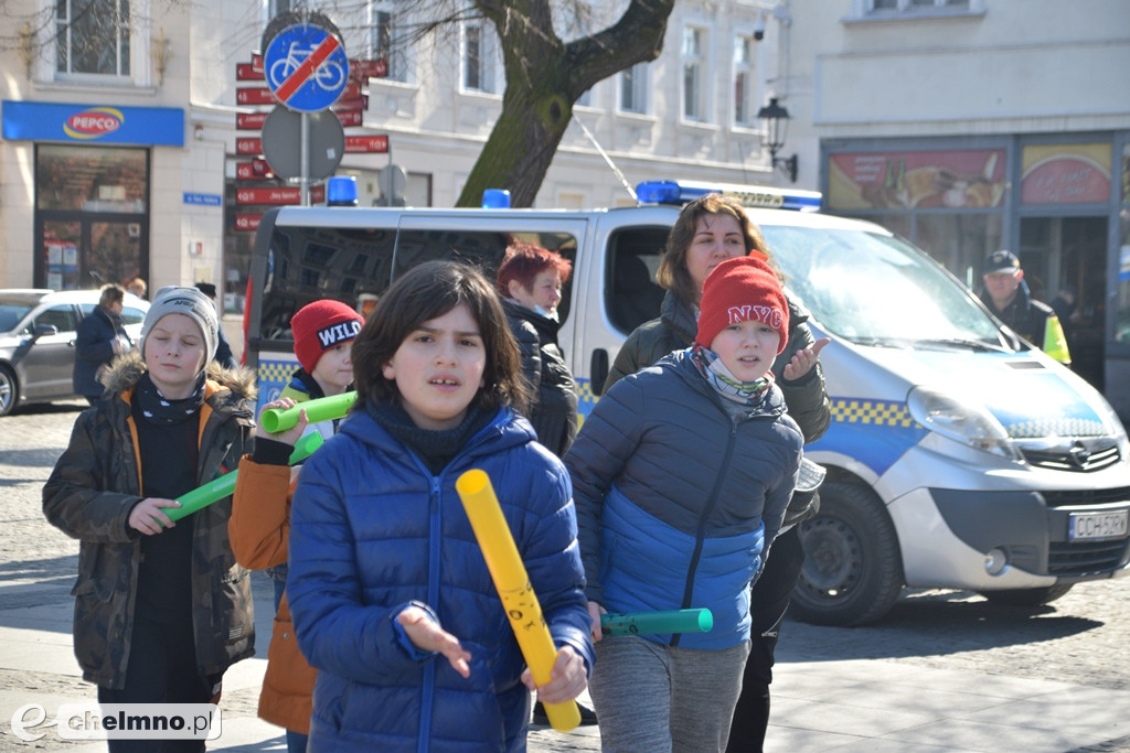 Happening z okazji Światowego Dnia Osób z Zespołem Downa