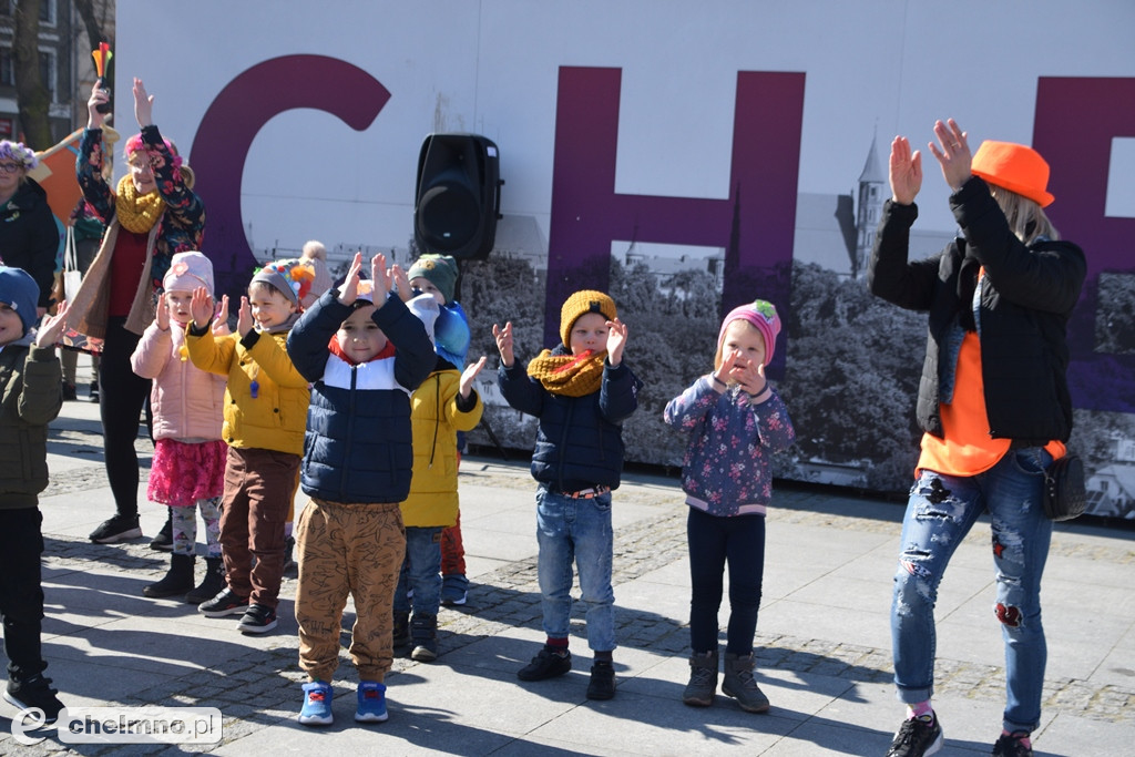 Happening z okazji Światowego Dnia Osób z Zespołem Downa