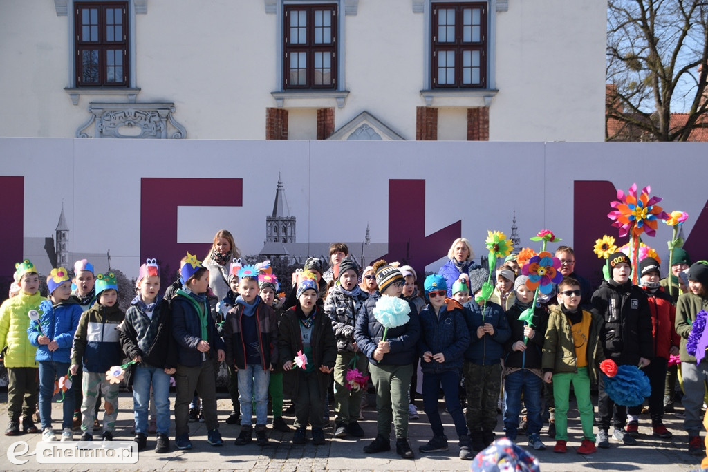 Happening z okazji Światowego Dnia Osób z Zespołem Downa