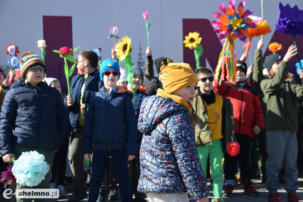 Happening z okazji Światowego Dnia Osób z Zespołem Downa