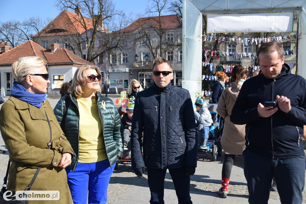 Happening z okazji Światowego Dnia Osób z Zespołem Downa
