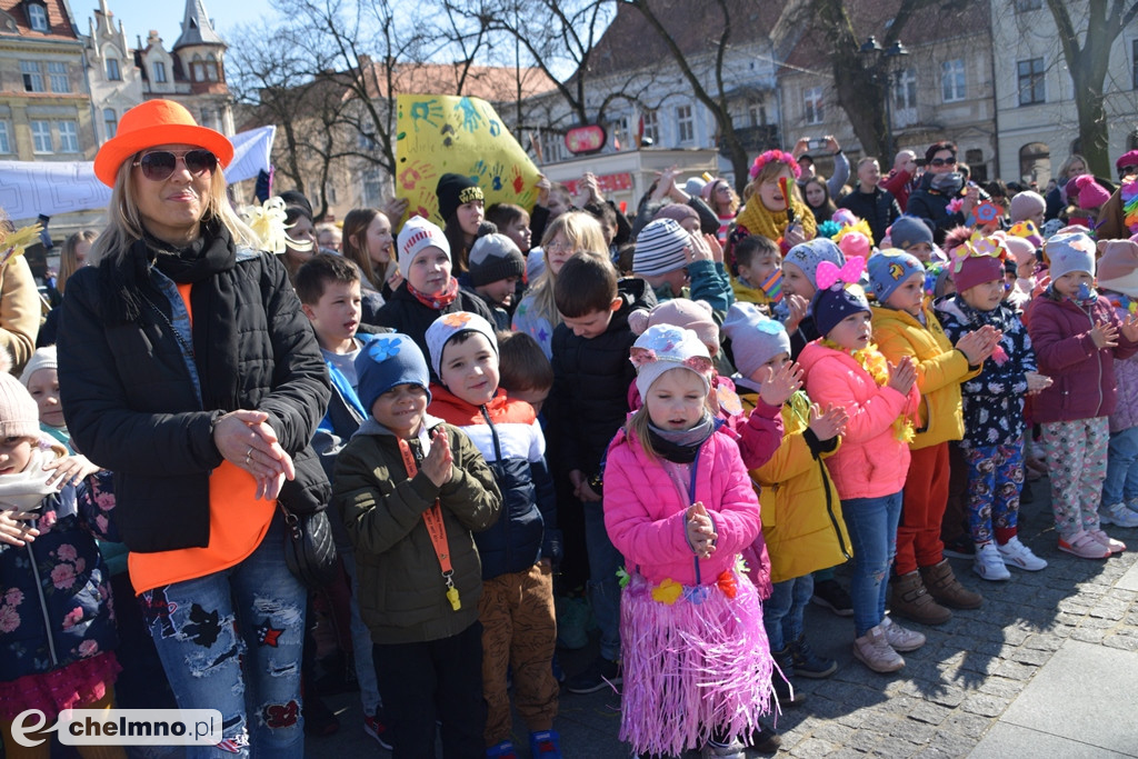 Happening z okazji Światowego Dnia Osób z Zespołem Downa