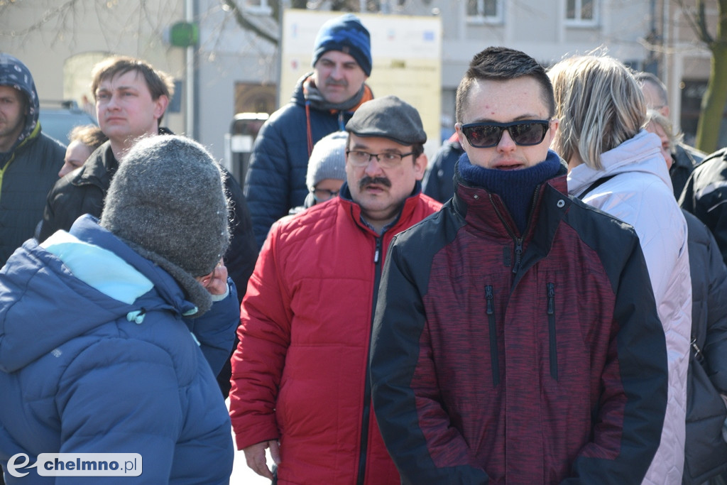 Happening z okazji Światowego Dnia Osób z Zespołem Downa