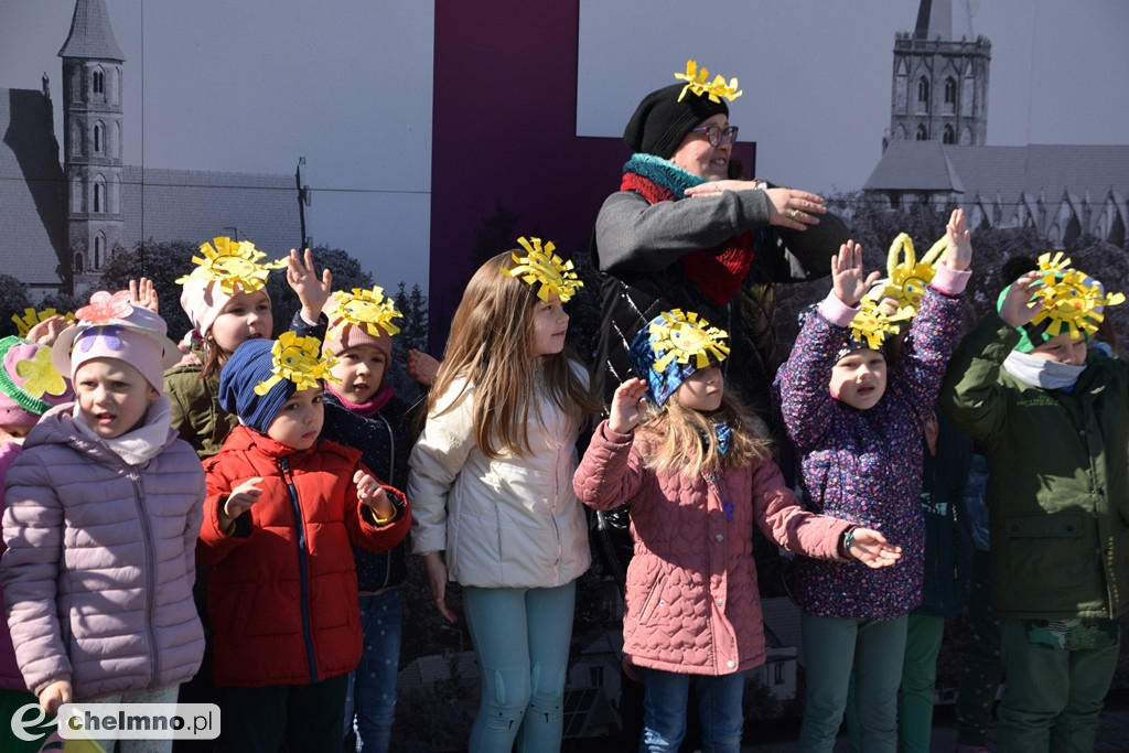 Happening z okazji Światowego Dnia Osób z Zespołem Downa
