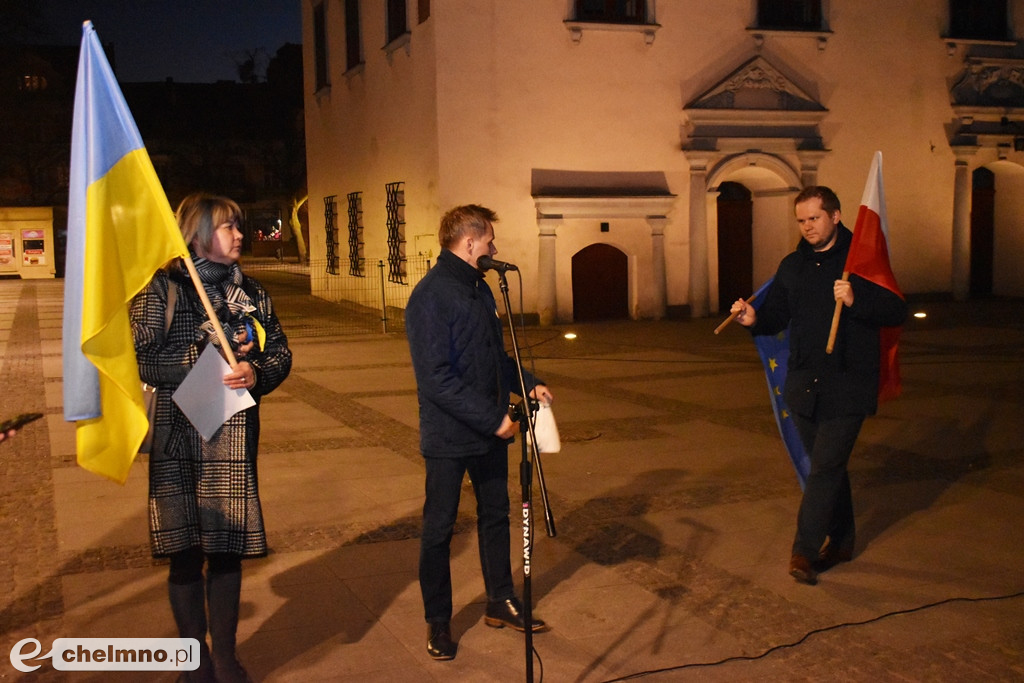 Tak było na wczorajszym spotkaniu Solidarni z Ukrainą