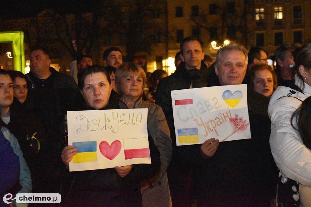 Tak było na wczorajszym spotkaniu Solidarni z Ukrainą