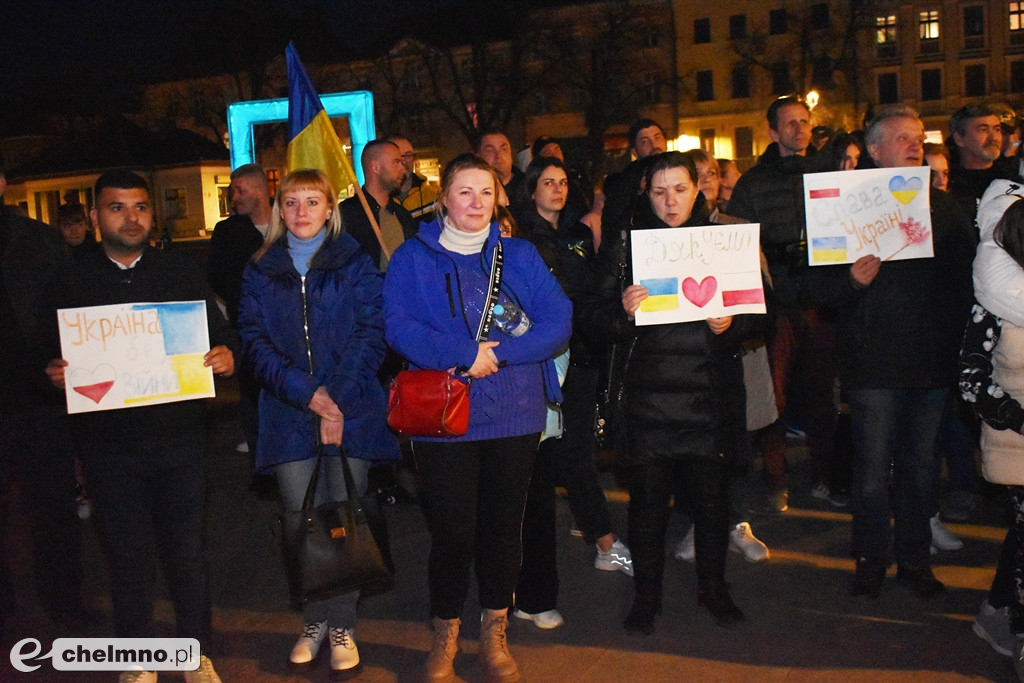 Tak było na wczorajszym spotkaniu Solidarni z Ukrainą