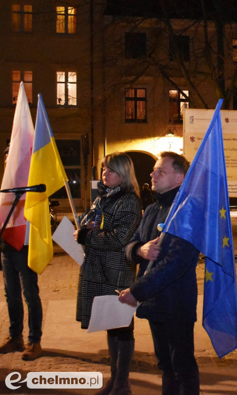 Tak było na wczorajszym spotkaniu Solidarni z Ukrainą