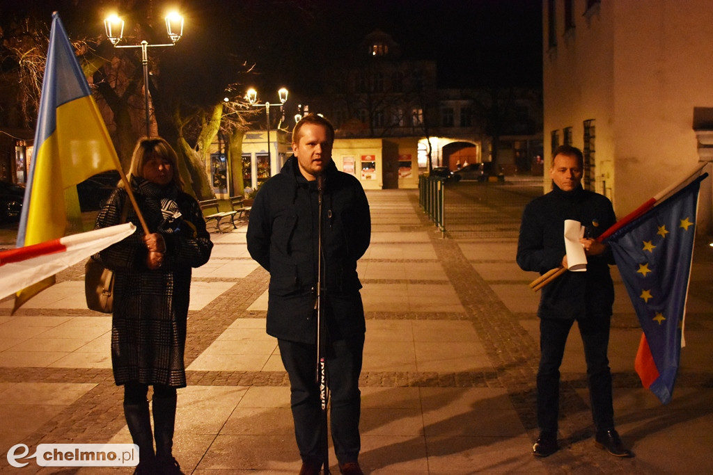 Tak było na wczorajszym spotkaniu Solidarni z Ukrainą