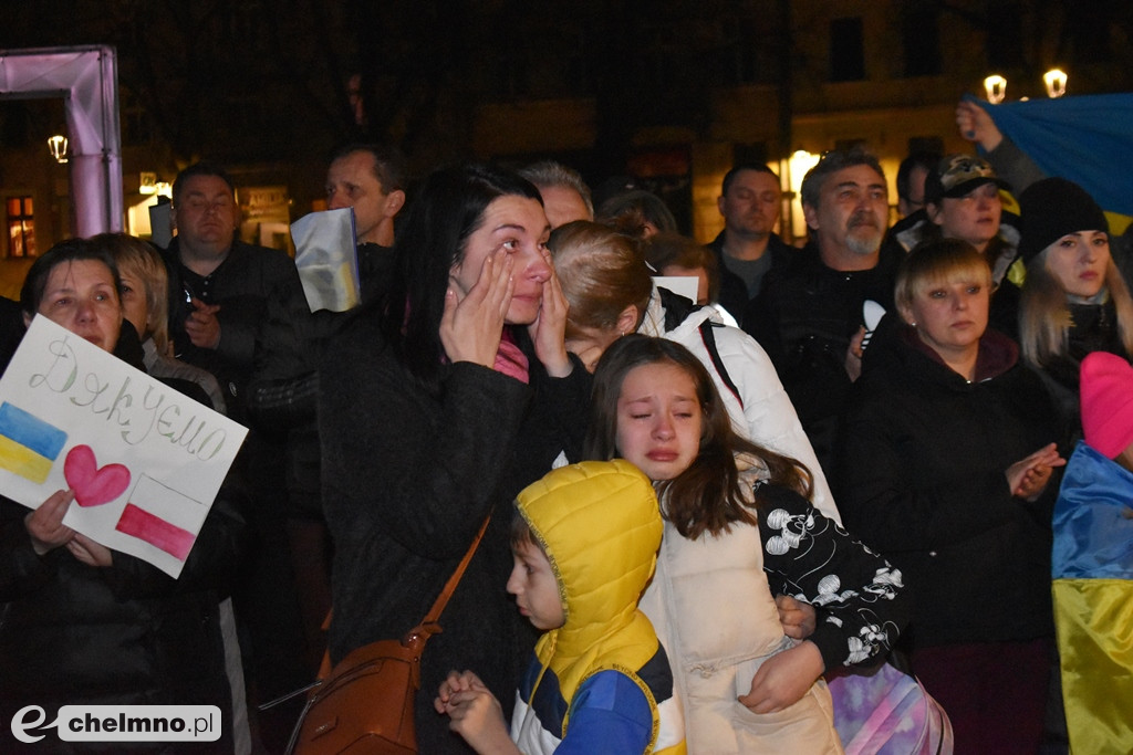 Tak było na wczorajszym spotkaniu Solidarni z Ukrainą