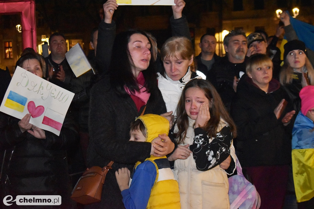 Tak było na wczorajszym spotkaniu Solidarni z Ukrainą