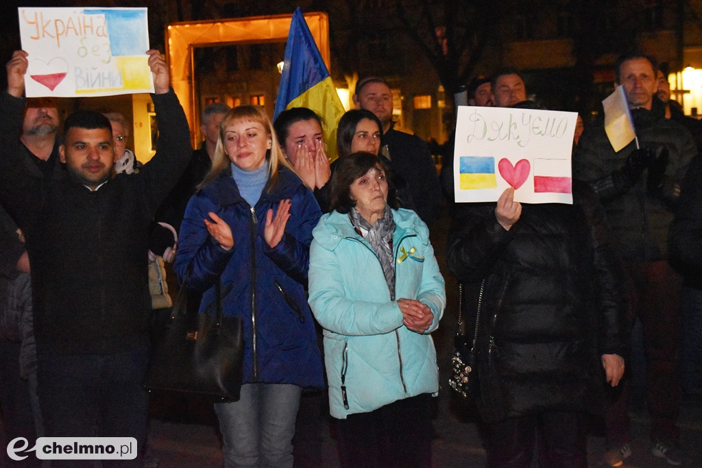 Tak było na wczorajszym spotkaniu Solidarni z Ukrainą