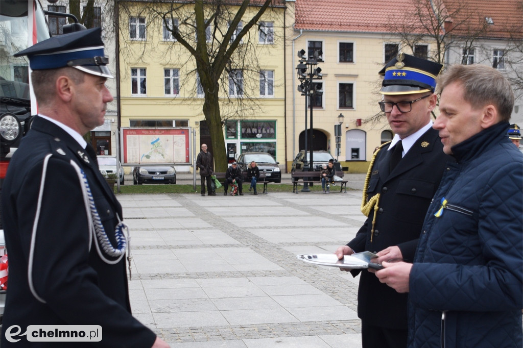 Uroczyste przekazanie i poświęcenie samochodu OSP