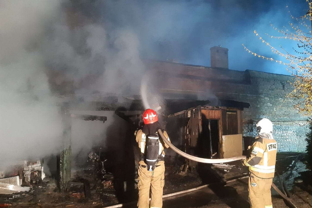 Pożar przy ul. Wodnej. Co tam się stało?