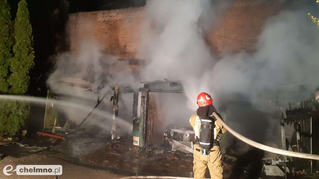 Pożar przy ul. Wodnej. Co tam się stało?