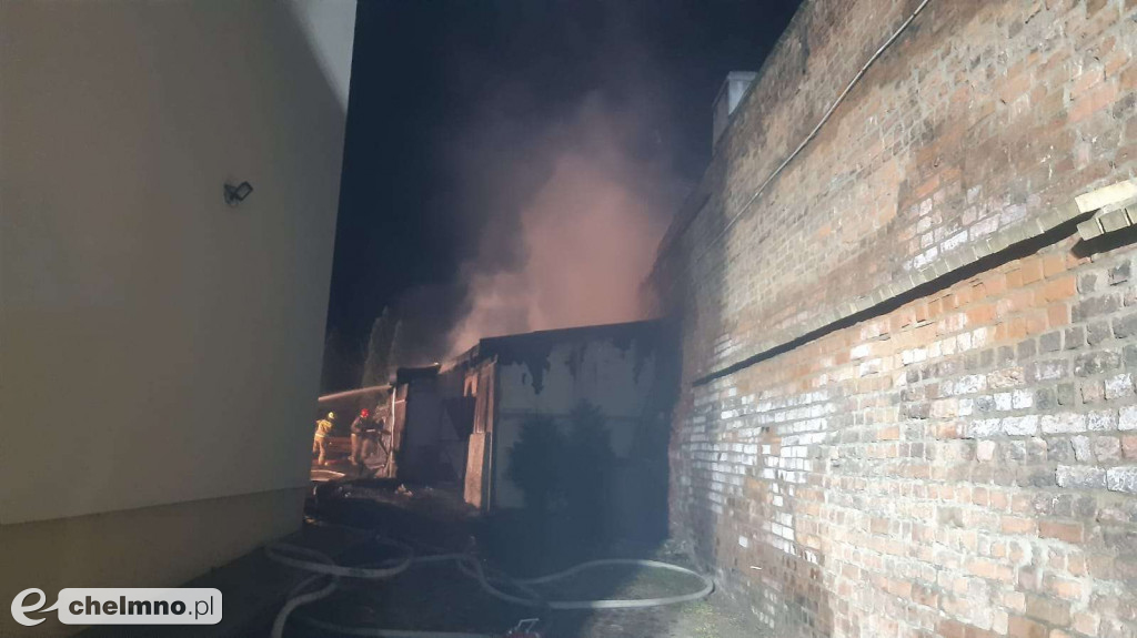 Pożar przy ul. Wodnej. Co tam się stało?