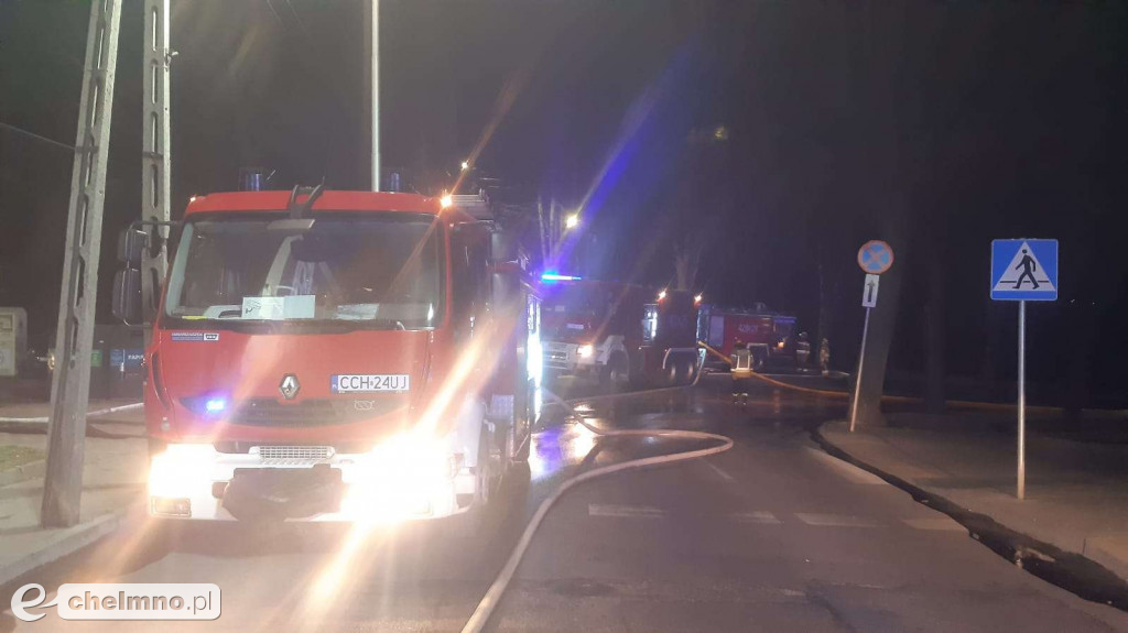 Pożar przy ul. Wodnej. Co tam się stało?