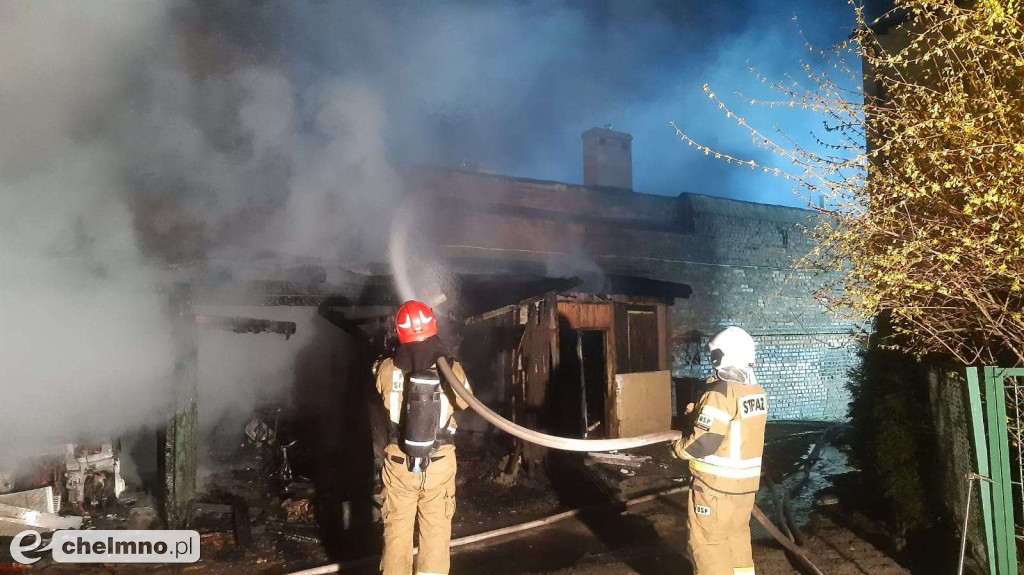 Pożar przy ul. Wodnej. Co tam się stało?