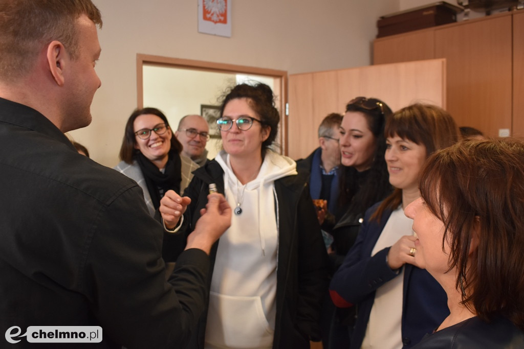 Spotkania z ciekawymi zawodami w ZS CKZ w Grubnie